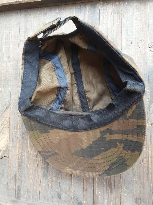 orginal period CDF Ciskei ex homelands 5 panel camo cap in VERY good used condition 1 size fits most