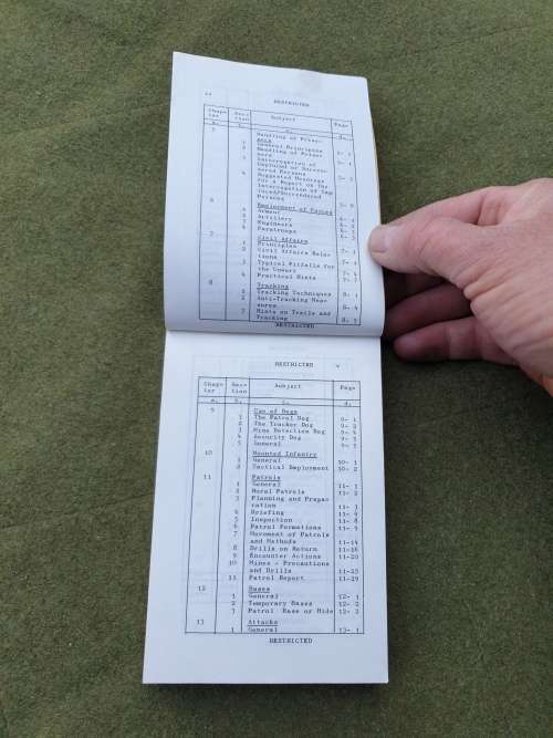 orginal SADF bushwar period/era COIN aide memoir A6 size pocket booklet in good clean condition