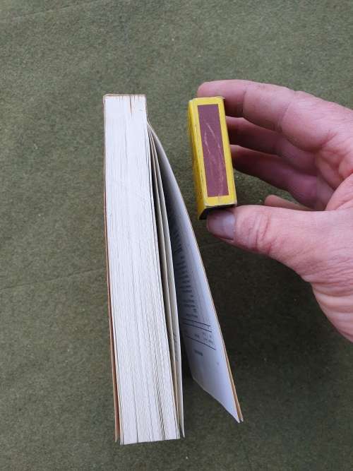 orginal SADF bushwar period/era COIN aide memoir A6 size pocket booklet in good clean condition