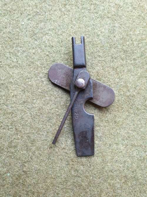 orginal early SADF issued (GALIL/IDF/Israel type?) cleaning kit combination `C` tool wth 6 functions