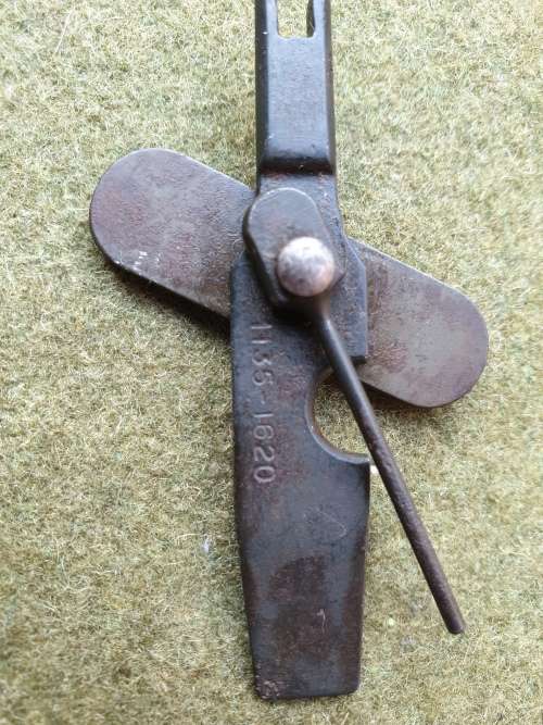 orginal early SADF issued (GALIL/IDF/Israel type?) cleaning kit combination `C` tool wth 6 functions