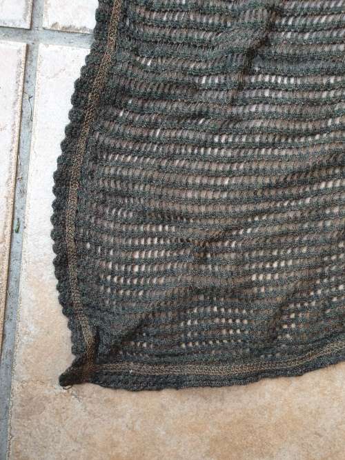 original period/era Rhodesian Army face veil/scarf in good clean used (unused/ new?) condition