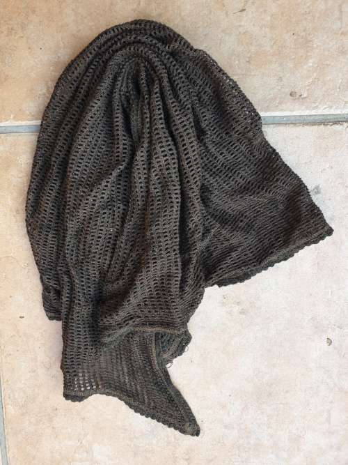 original period/era Rhodesian Army face veil/scarf in good clean used (unused/ new?) condition