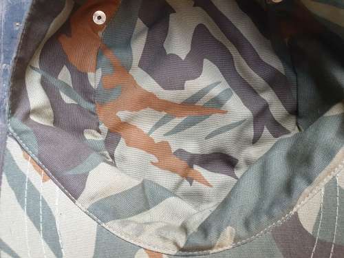 original ex homelands pre-94 period Bop Police Reed camo flap-cap sz 58 in good clean used condtion