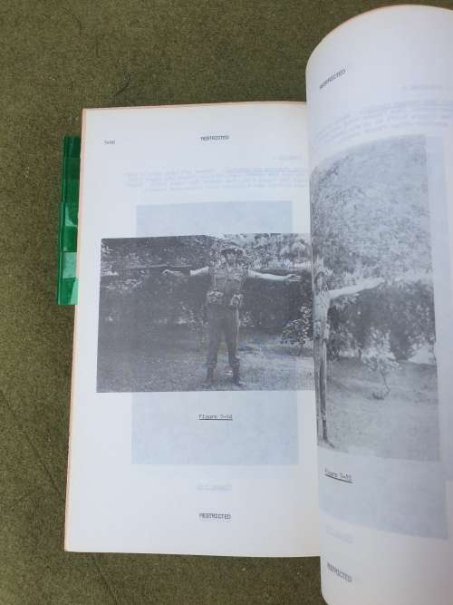 original bushwar era dated Jun 1979 SADF issue musketry training manual in good read/ used condition