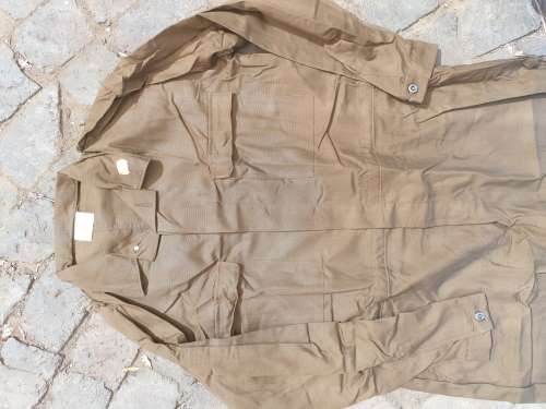 original SADF era XL (127cm) nutria browns one-piece overall in good clean new in plastic condition