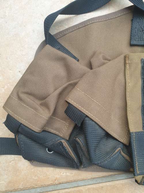 scarce SA Army Para issue nutria Bateleur 90 Backpacker made chest-webbng in very good clean used