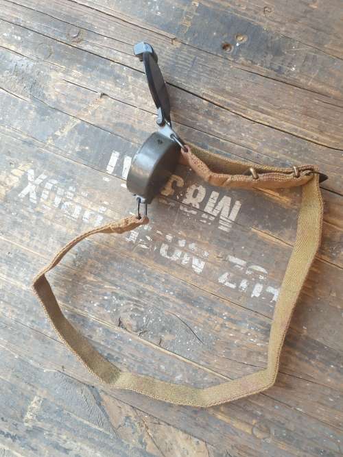 scarce original WW2 era type UK & Commonwealth Forces used (also Rhod SAS) wrist compass and strap