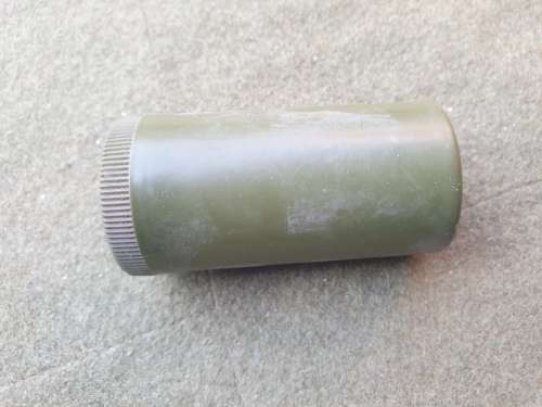 single full unused original SWA/Angola bushwar era tub SADF issue ration pac fuel tablets early type