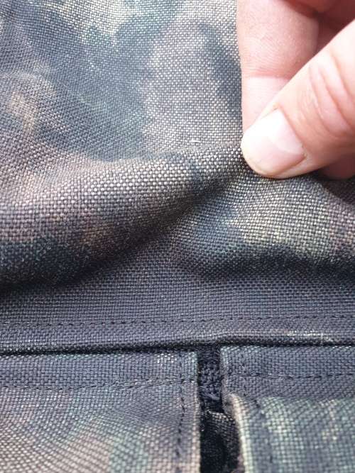 rare original factory-made over-the-head type 32 Bn summer patt camo urban assault vest blackened