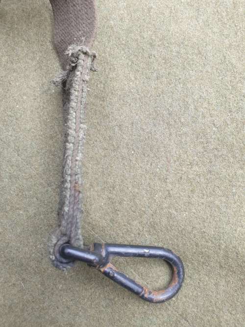 original SADF issue SWA/Angola bushwar era canvas LMG weapon sling for MAG58 in great used condition