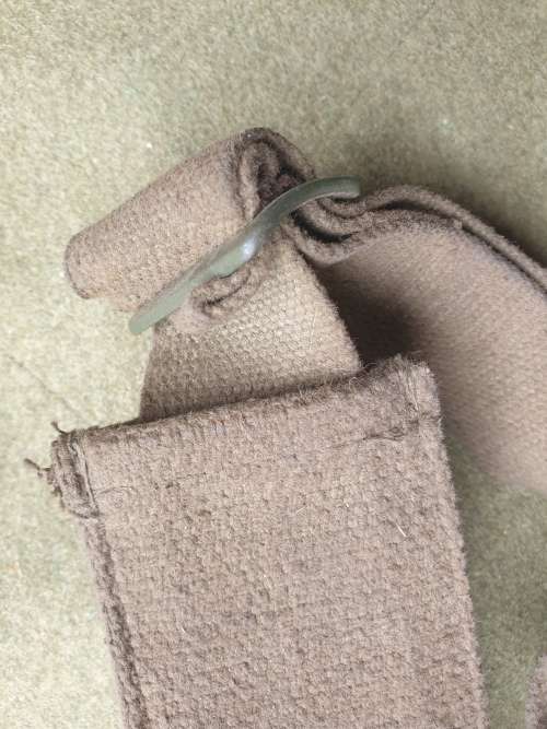 original SADF issue SWA/Angola bushwar era canvas LMG weapon sling for MAG58 in great used condition