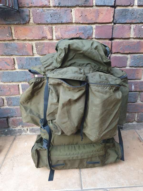 modified original Recce SA SF used Niemoller olive green lightweight backpack in good used condition