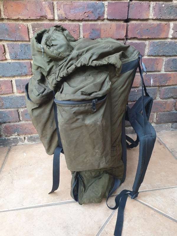 modified original Recce SA SF used Niemoller olive green lightweight backpack in good used condition
