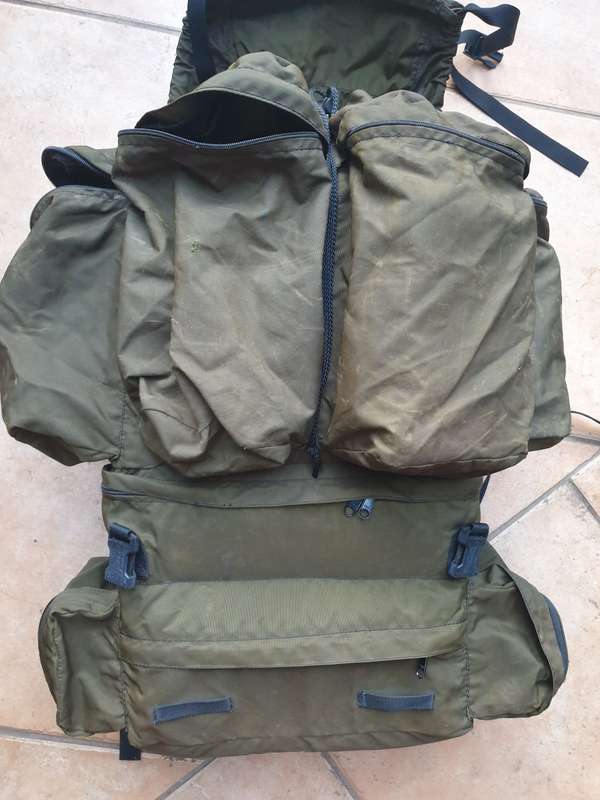 modified original Recce SA SF used Niemoller olive green lightweight backpack in good used condition