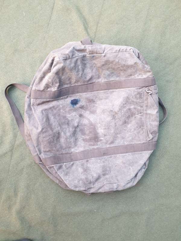 scarce patt 80 (donkey brown ripstop canvas) webbing kit-bag SADF issue SWA/Angola borderwar period