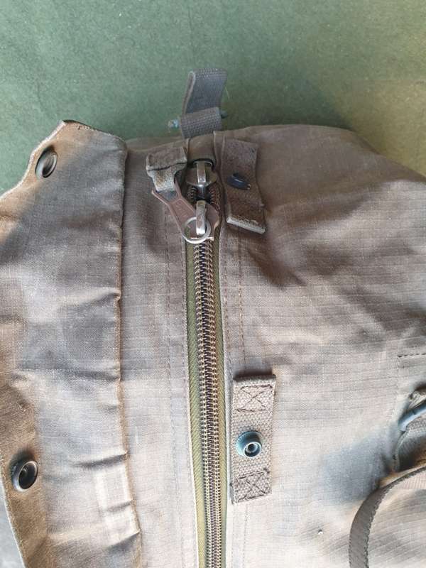 scarce patt 80 (donkey brown ripstop canvas) webbing kit-bag SADF issue SWA/Angola borderwar period