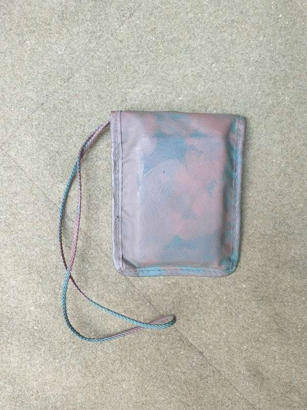 original SADF era 80s used SA SF Recce survival mirror (actual mirror glass) custom camo`ed & pouch