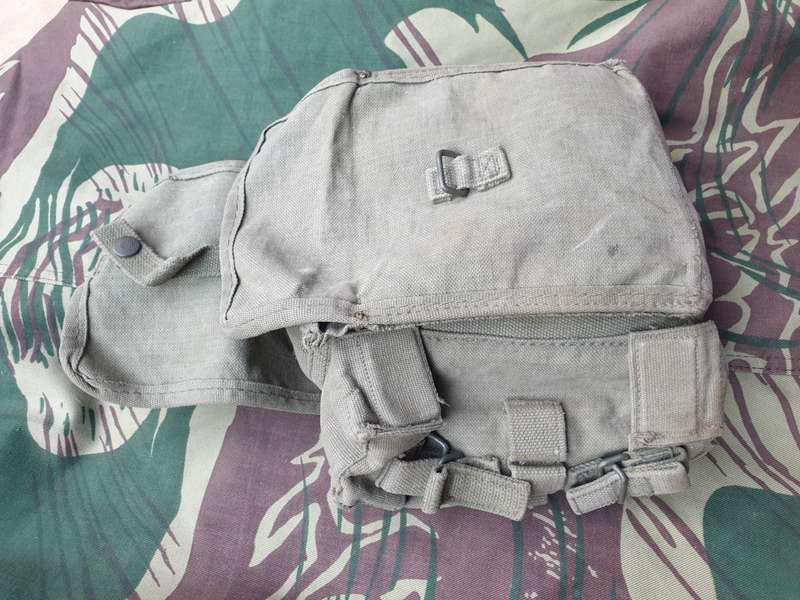 single (half/split) SADF era patt 61/64 kidney pouch as ideal stand-in gap-filler Rhod patt 69 piece