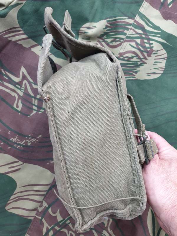 single (half/split) SADF era patt 61/64 kidney pouch as ideal stand-in gap-filler Rhod patt 69 piece