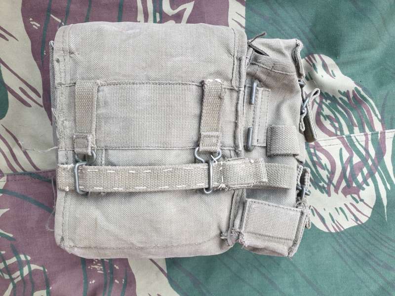 single (half/split) SADF era patt 61/64 kidney pouch as ideal stand-in gap-filler Rhod patt 69 piece