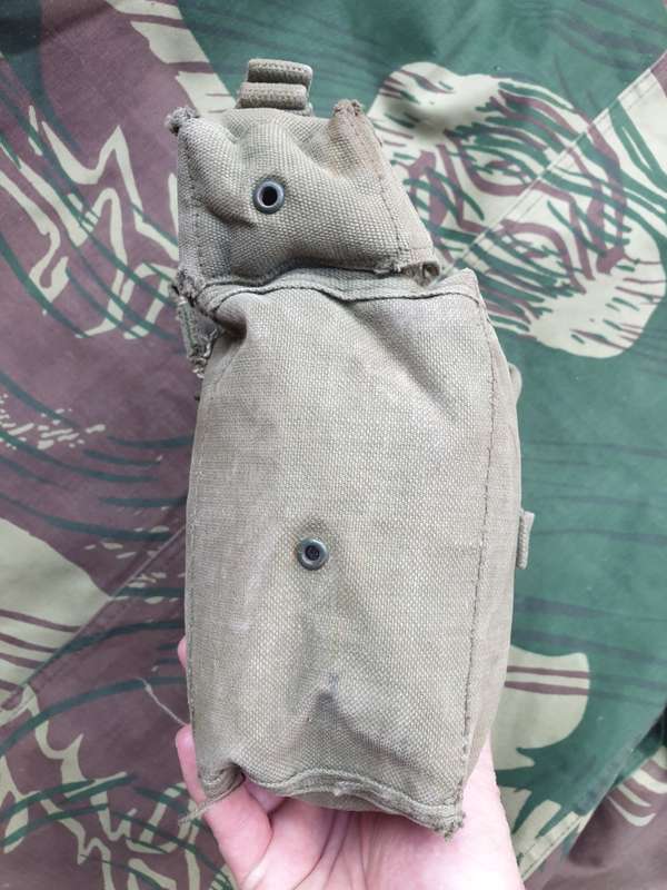 single (half/split) SADF era patt 61/64 kidney pouch as ideal stand-in gap-filler Rhod patt 69 piece
