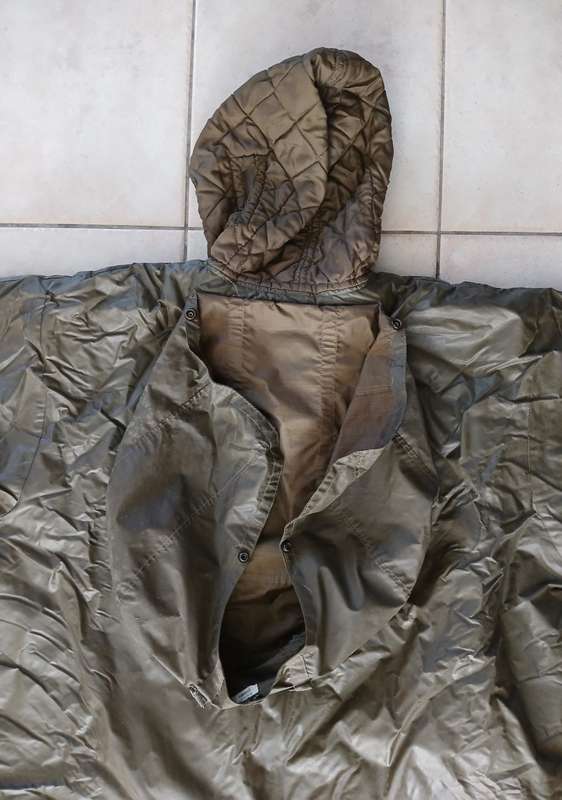 original dd 1961 German Army Olive `Sniper`/OP duty sleeping-bag with arms in good used condition