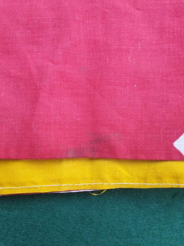 100% original SWA/ Angola period FNLA small battle flag - collected drect from SADF vet of Op Savanh
