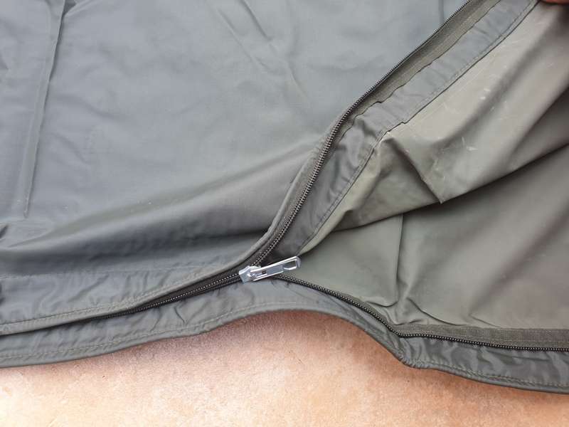 VERY scarce (virtually unkown) SAP COIN issue olive green rubberised canvas (with zip) shelter/ bivi