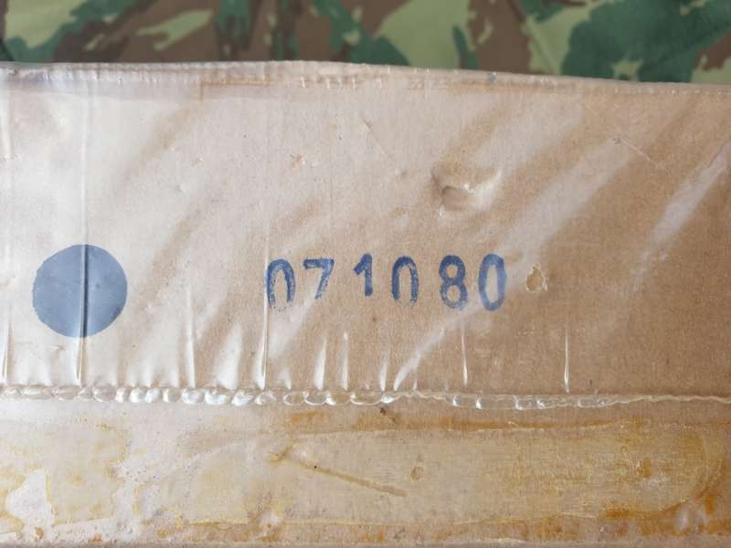 original & sealed unused SADF issue SWA/Angola bushwar era field ration pack dd August 1980