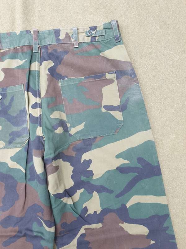 SWA/Angola era border war Freedom Fighter/Terr SWAPO PLAN worn med waist woodland camo trousers