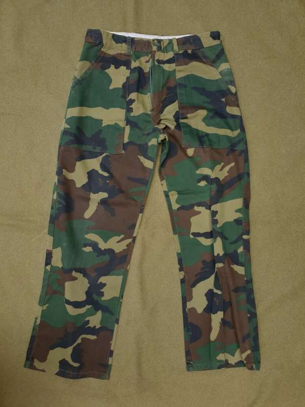 SWA/Angola era border war Freedom Fighter/Terr SWAPO PLAN worn med waist woodland camo trousers