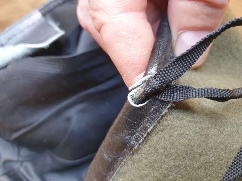 suspected SWAPOL KOEVOET beret size 58/59 light olive with genuine leather trm - not a SWATF beret