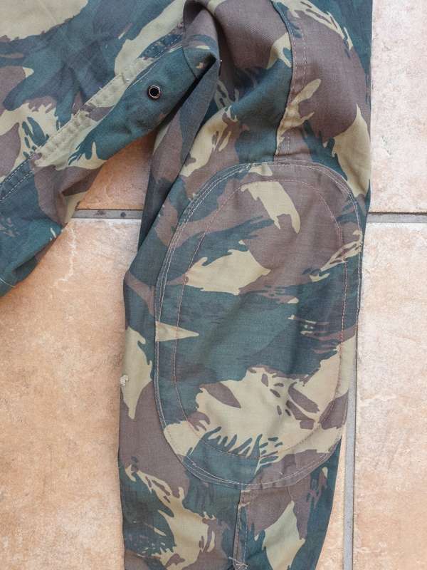 Original ex-homelands Bantustan Transkei TDF lizard camo bush-jacket (Rhod style) Med size as new