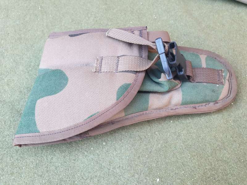 original & unused SASF Recce issue pattern 90 Cabbage Patch camo belt kit holster fits BHP/Colt 45