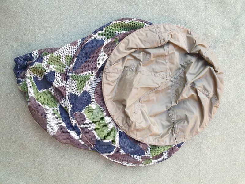 SA SF Recce type issued/used Cabbage Patch camo mozzie/insect head-net in excellent used condition