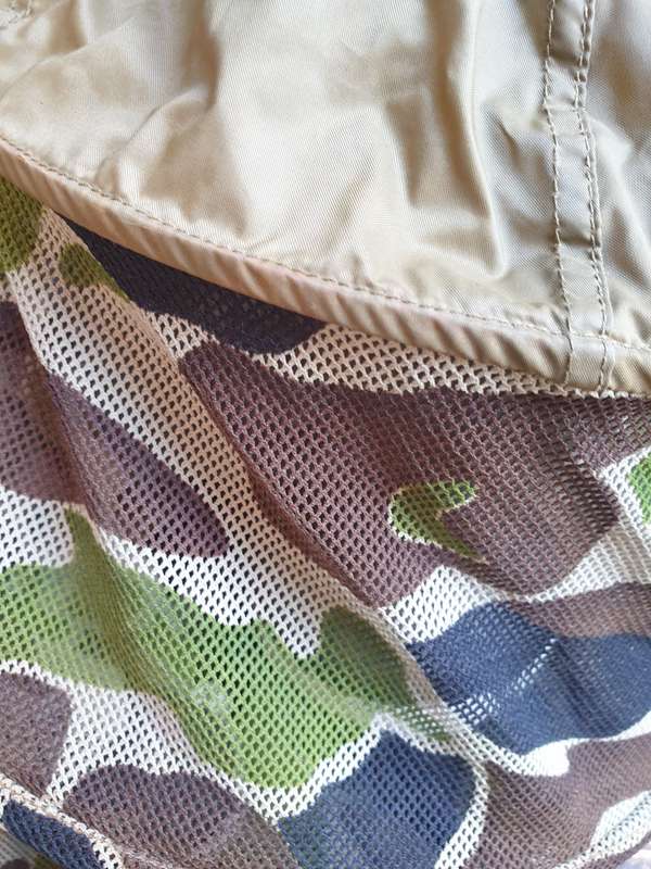 SA SF Recce type issued/used Cabbage Patch camo mozzie/insect head-net in excellent used condition