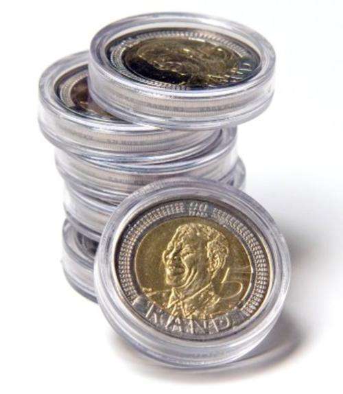 **ENCAPSULATED**UNC 2008 MANDELA 90 YEARS R5 COINS!!!BRAND NEW!!!READY FOR GRADING!!UNCIRCULATED!!