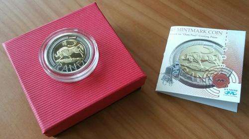 **RARE**RSA 2008 OOM PAUL R5 MINT MARK**IN SA MINT BOX WITH COA**