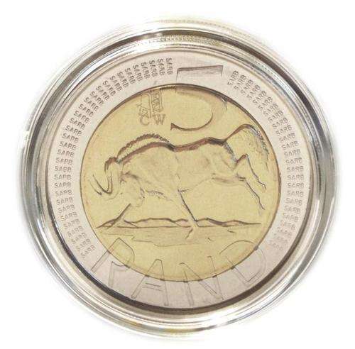 **WOW**BRAND NEW RELEASE**2018 OOM PAUL MINT MARK R5**IN SA MINT BOX & COA**FIRST STRIKES**