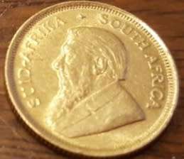 **1991 KRUGERRAND 1/10th Oz GOLD**CONDITION AS PER SCAN**