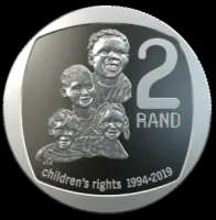 **SA25 CELEBRATING 25 YEARS OF CONSTITUTIONAL DEMOCRACY 1994-2019 CHILDREN'S RIGHTS R2 COMMEMORATIVE
