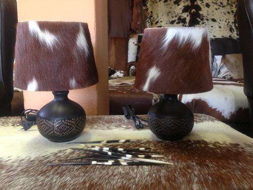 Nguni Hide Lamp Shades