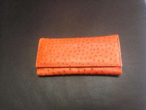 Genuine Ostrich Leather Purse