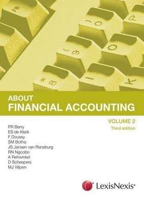 About Financial Accounting volume 2 3rd edition