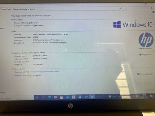 HP Notebook - 15-bs001ni