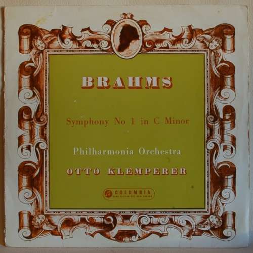 Brahms, Philharmonia Orchestra Conducted By Klemperer - Brahms, Symphony No. 1 (LP -Vinyl Record)