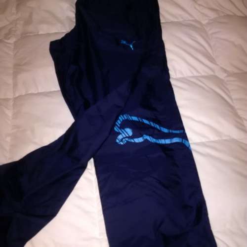 Navy Blue XXL Puma Mens Tracksuit Pants