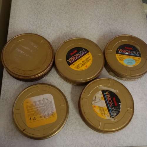 Empty Kodak Film Cannister Tins