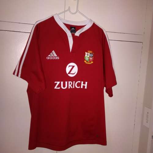 British Lions Supporters Rugby Jersey Size Large